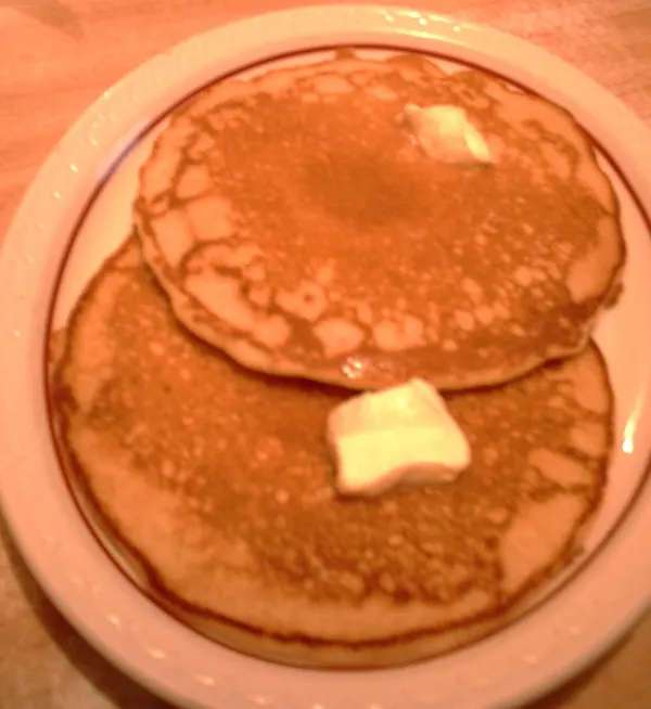 Photograph of sourdough discard stack.